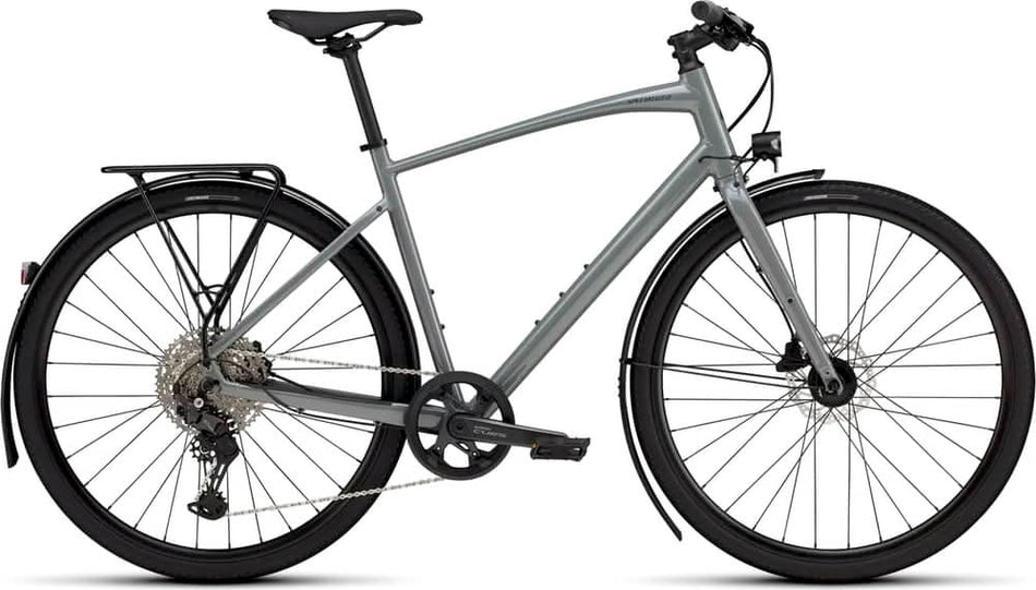 Paint for 2025 Specialized Sirrus X 3.0 Eq - Gloss Ashen Grey - Rotaris B.V.