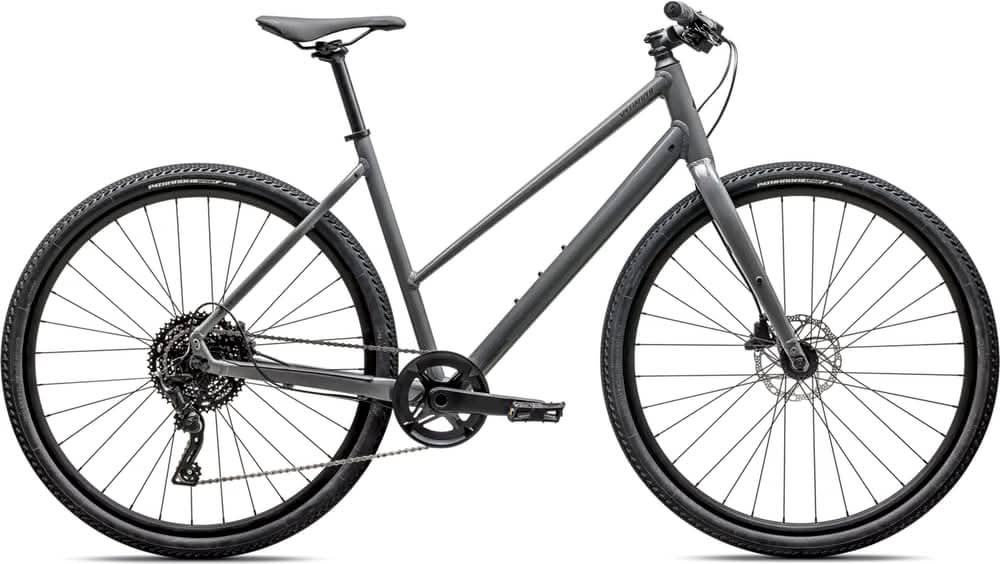 Paint for 2025 Specialized Sirrus X 3.0 Step - Through - Gloss Ashen Grey - Rotaris B.V.