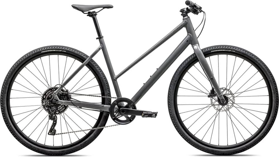 Paint for 2025 Specialized Sirrus X 3.0 Step - Through - Gloss Ashen Grey - Rotaris B.V.