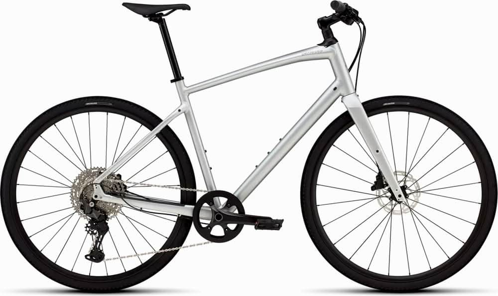 Paint for 2025 Specialized Sirrus X 4.0 - Satin Silver Dust - Rotaris B.V.