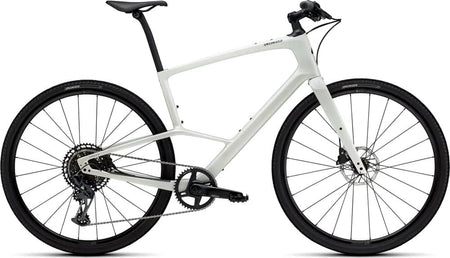 Paint for 2025 Specialized Sirrus X 6.0 - Gloss Dune White - Rotaris B.V.