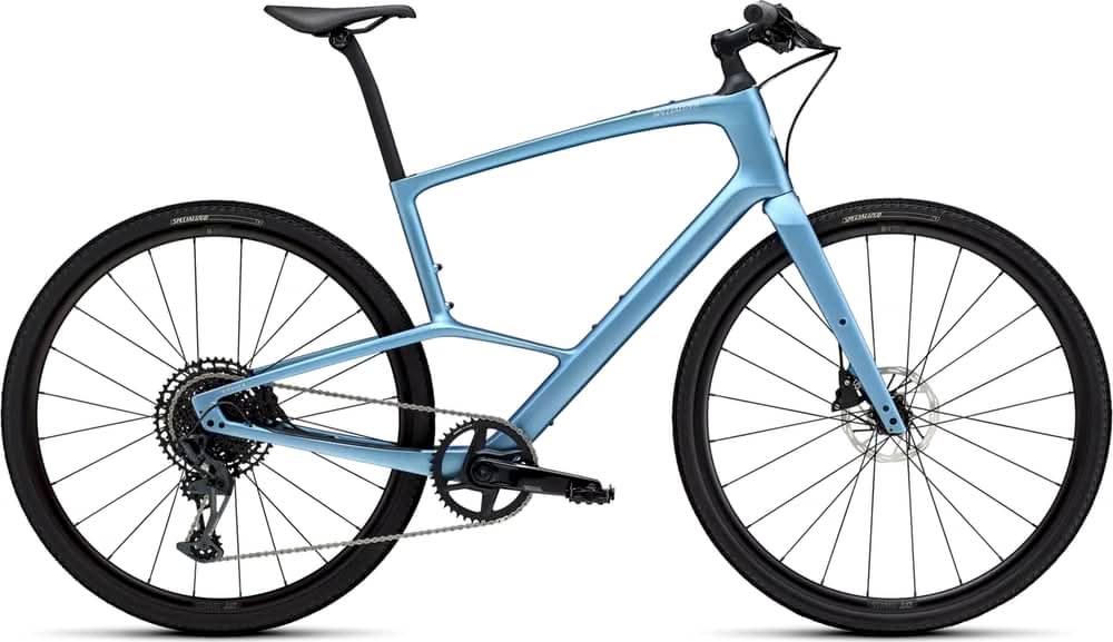 Paint for 2025 Specialized Sirrus X 6.0 - Satin Glacial Metallic - Rotaris B.V.