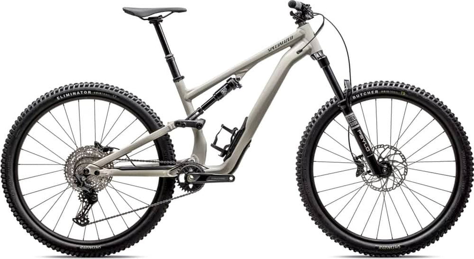 Paint for 2025 Specialized Stumpjumper 15 Alloy - Gloss White Mountains - Rotaris B.V.