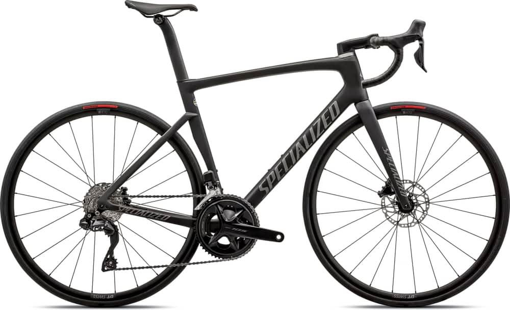 Paint for 2025 Specialized Tarmac SL7 Comp - Shimano 105 Di2 - Satin Obsidian - Rotaris B.V.
