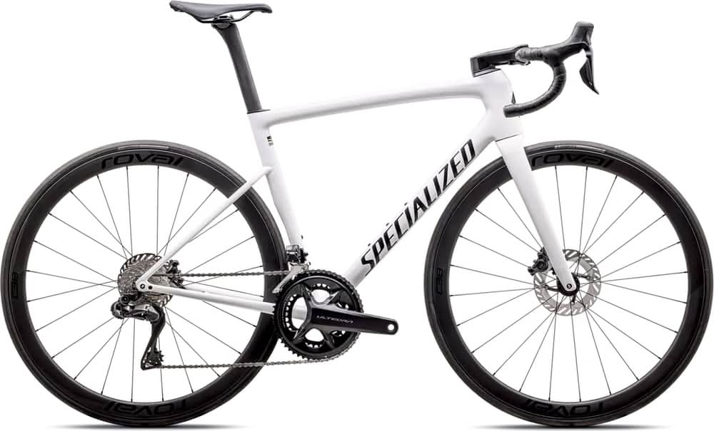 Paint for 2025 Specialized Tarmac SL8 Expert - Ultegra Di2 - Gloss White - Rotaris B.V.