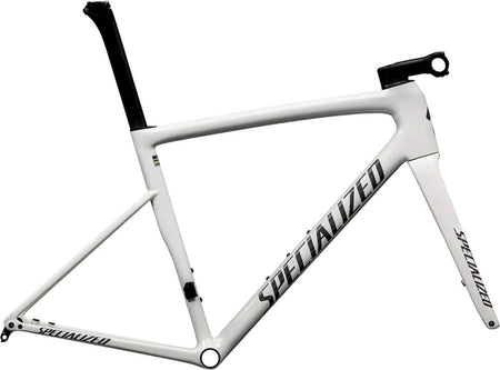 Paint for 2025 Specialized Tarmac SL8 Frameset - Gloss Dune White - Rotaris B.V.