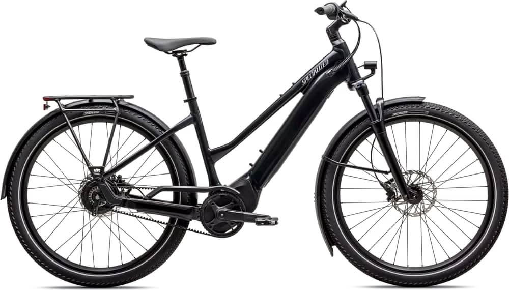 Paint for 2025 Specialized Turbo Vado 4.0 IGH Step - Through - Gloss Cast Black - Rotaris B.V.