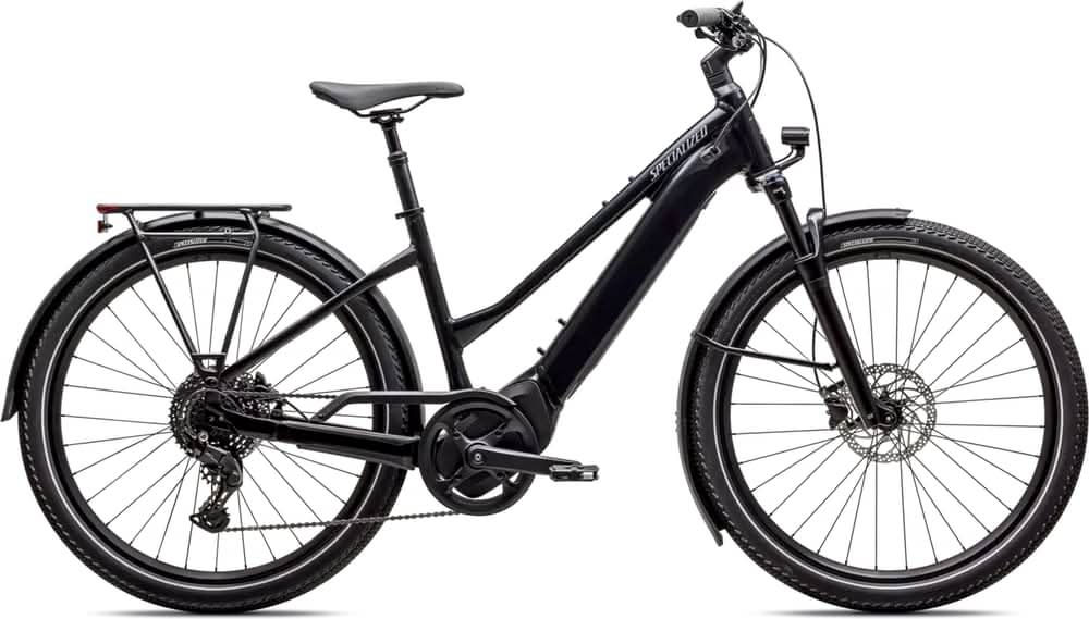 Paint for 2025 Specialized Turbo Vado 4.0 Step - Through - Gloss Cast Black - Rotaris B.V.