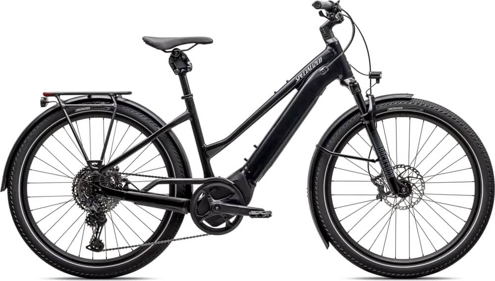 Paint for 2025 Specialized Turbo Vado 5.0 Step - Through - Gloss Cast Black - Rotaris B.V.