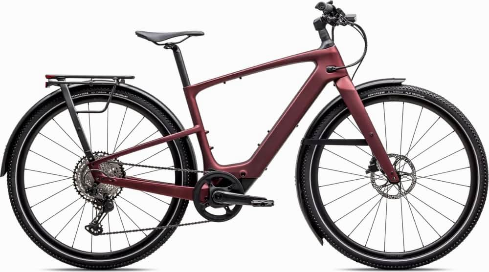 Paint for 2025 Specialized Turbo Vado SL 2 6.0 EQ Carbon - Satin Red Sky - Rotaris B.V.