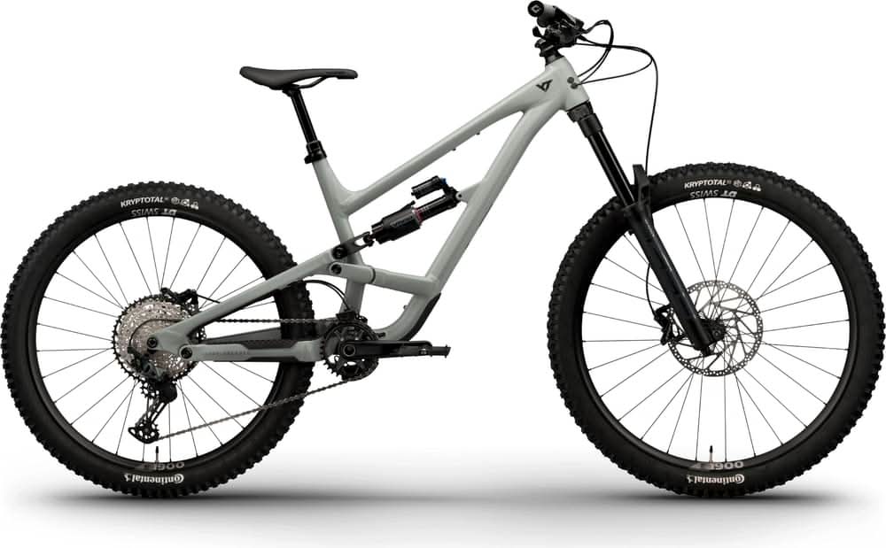 Paint for 2025 YT Capra Core 2 AL MX - Matte Machine Light Grey - Rotaris B.V.