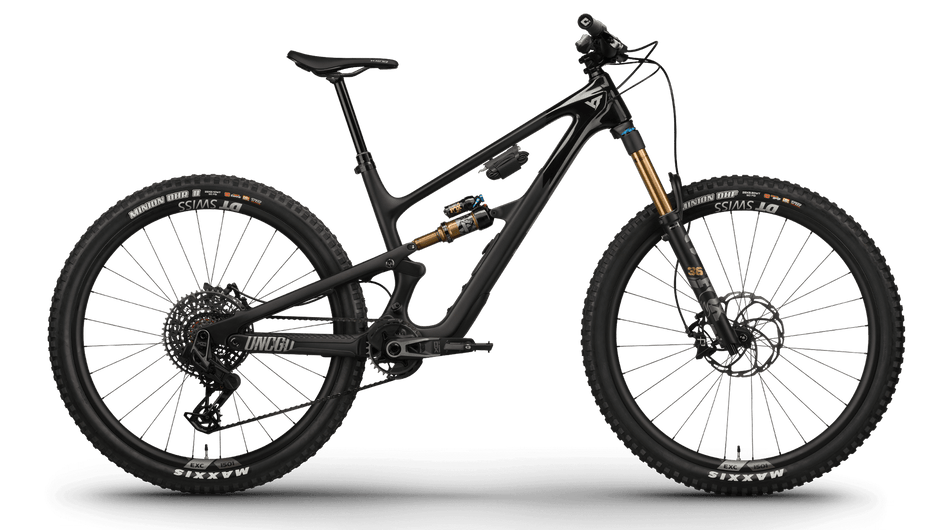 Paint for 2025 YT Jeffsy Core 4 CF 29 - Gloss Black Magic Bolt - Rotaris B.V.