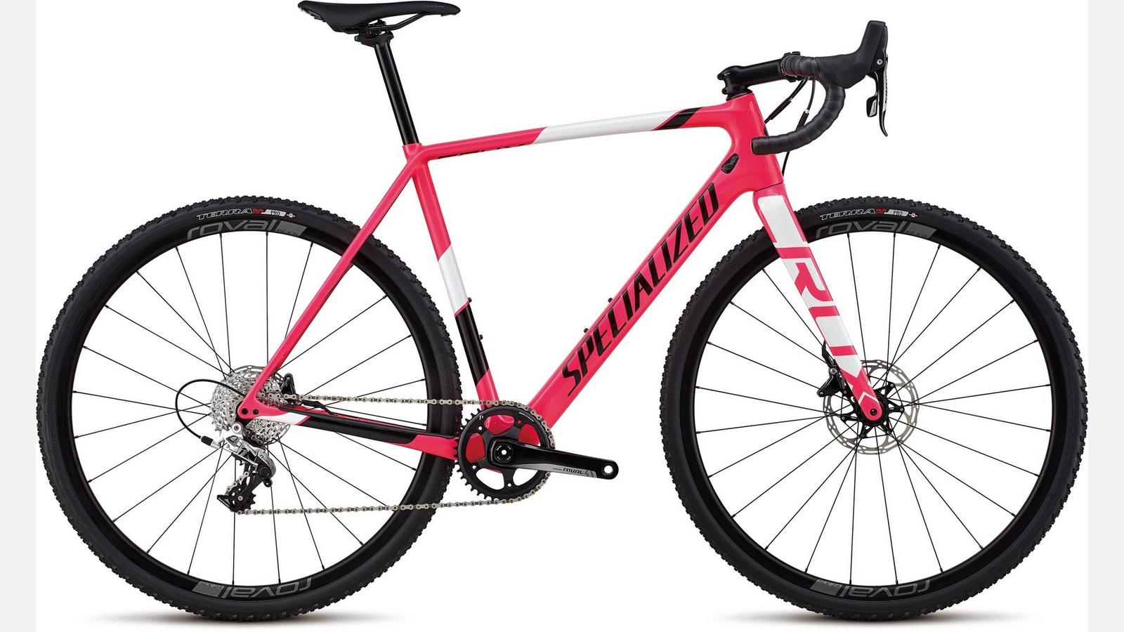 Paint for 2018 Specialized CruX Elite X1 - Gloss Acid Pink