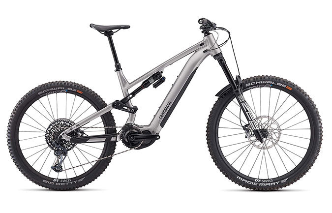 Paint for 2022 Commencal Meta Power SX - Gloss Team Silver