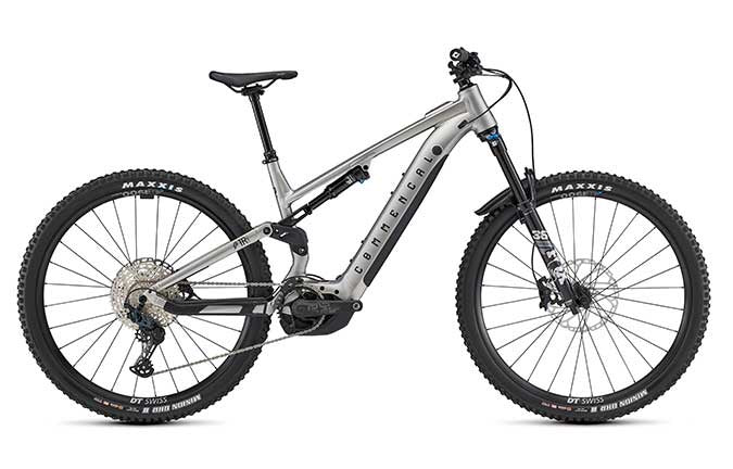Paint for 2022 Commencal Meta Power Bosch - Gloss Essential Silver