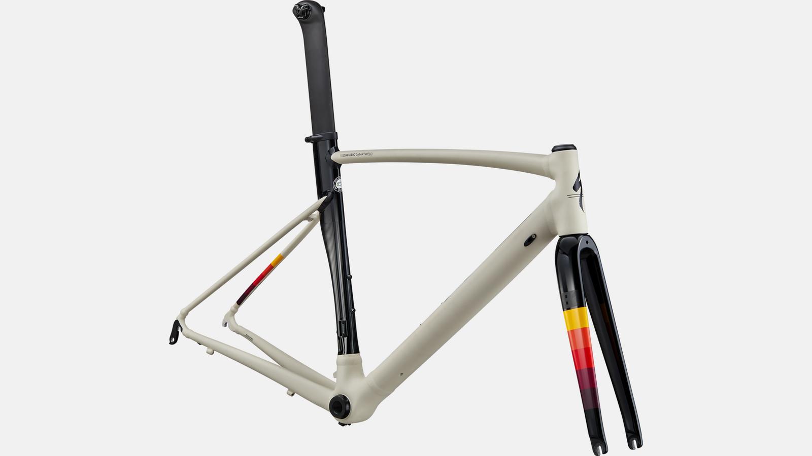 Paint for 2020 Specialized Allez Sprint Frameset - Gloss White Mountains