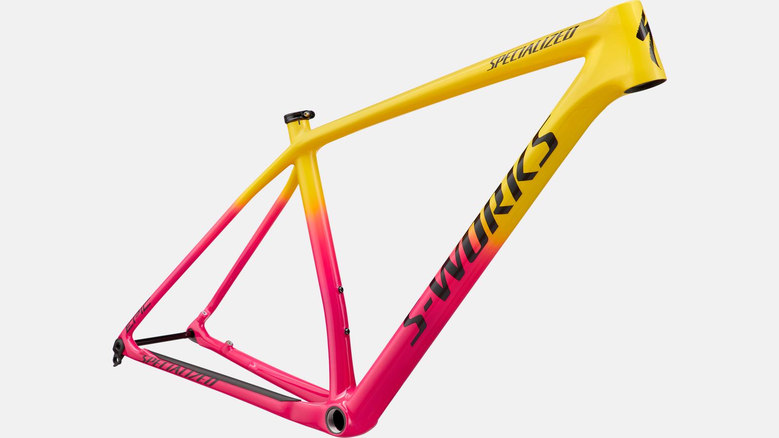 Paint for 2020 Specialized S-Works Epic Hardtail Frameset - Gloss Golden Yellow