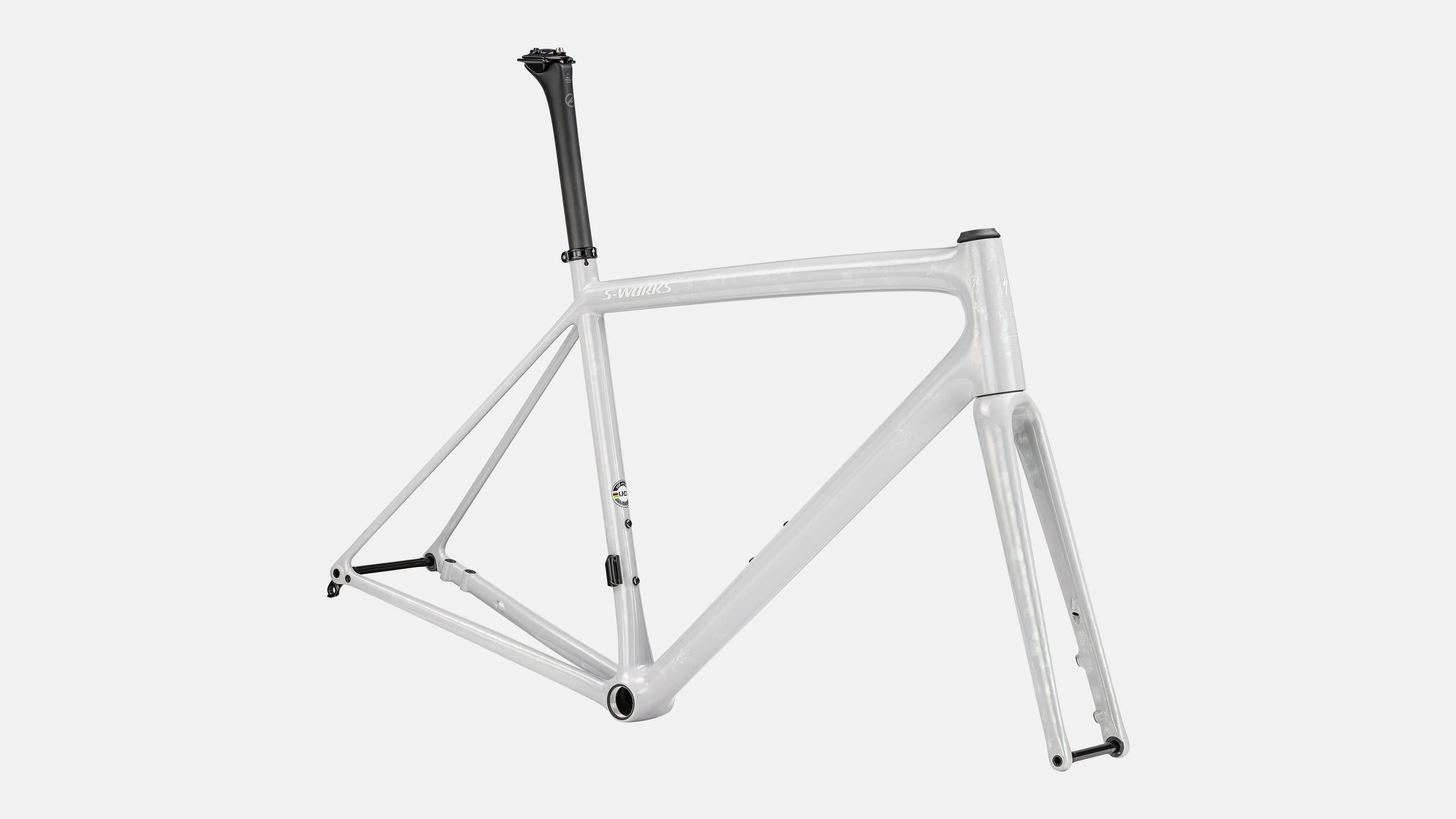 Paint for 2023 Specialized S-Works Aethos Frameset - Gloss Birch