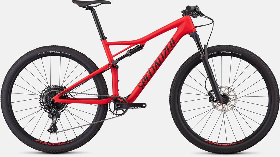 Paint for 2019 Specialized Men's Epic Comp Carbon - Satin Flo Red