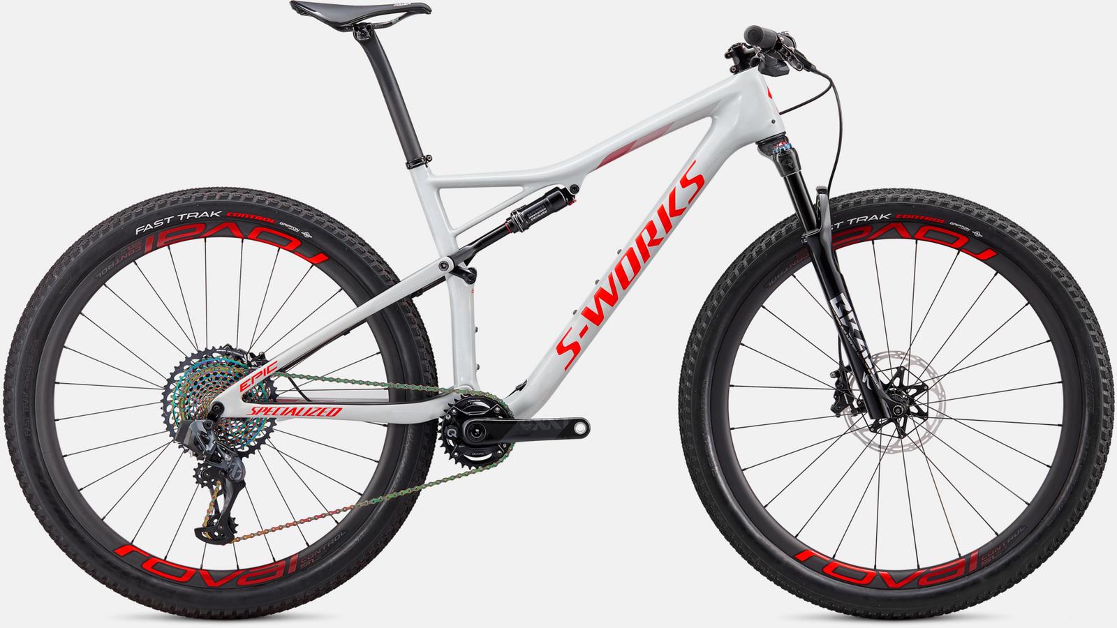 Paint for 2020 Specialized S-Works Epic AXS - Gloss Dove Grey