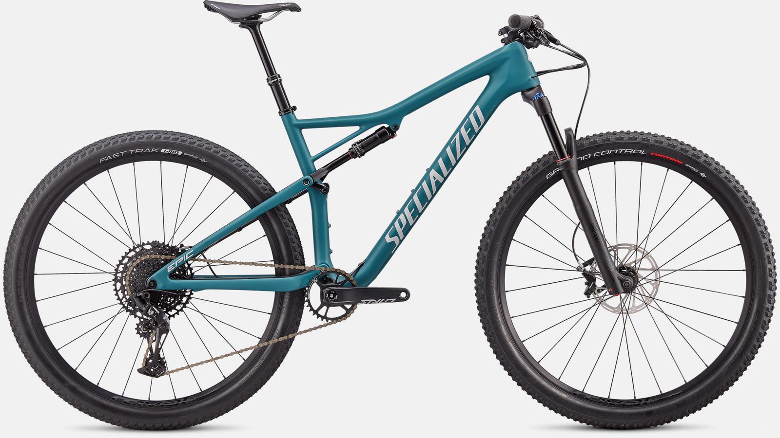 Paint for 2020 Specialized Epic Comp Carbon EVO - Satin Dusty Turquoise