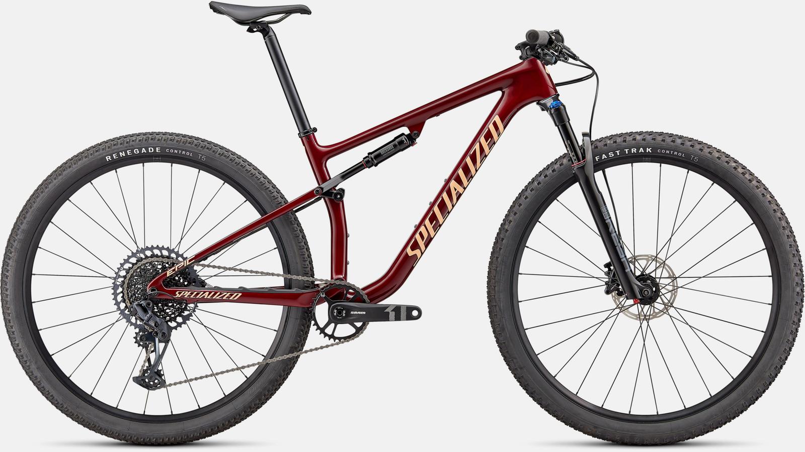 Paint for 2022 Specialized Epic Comp - Gloss Maroon