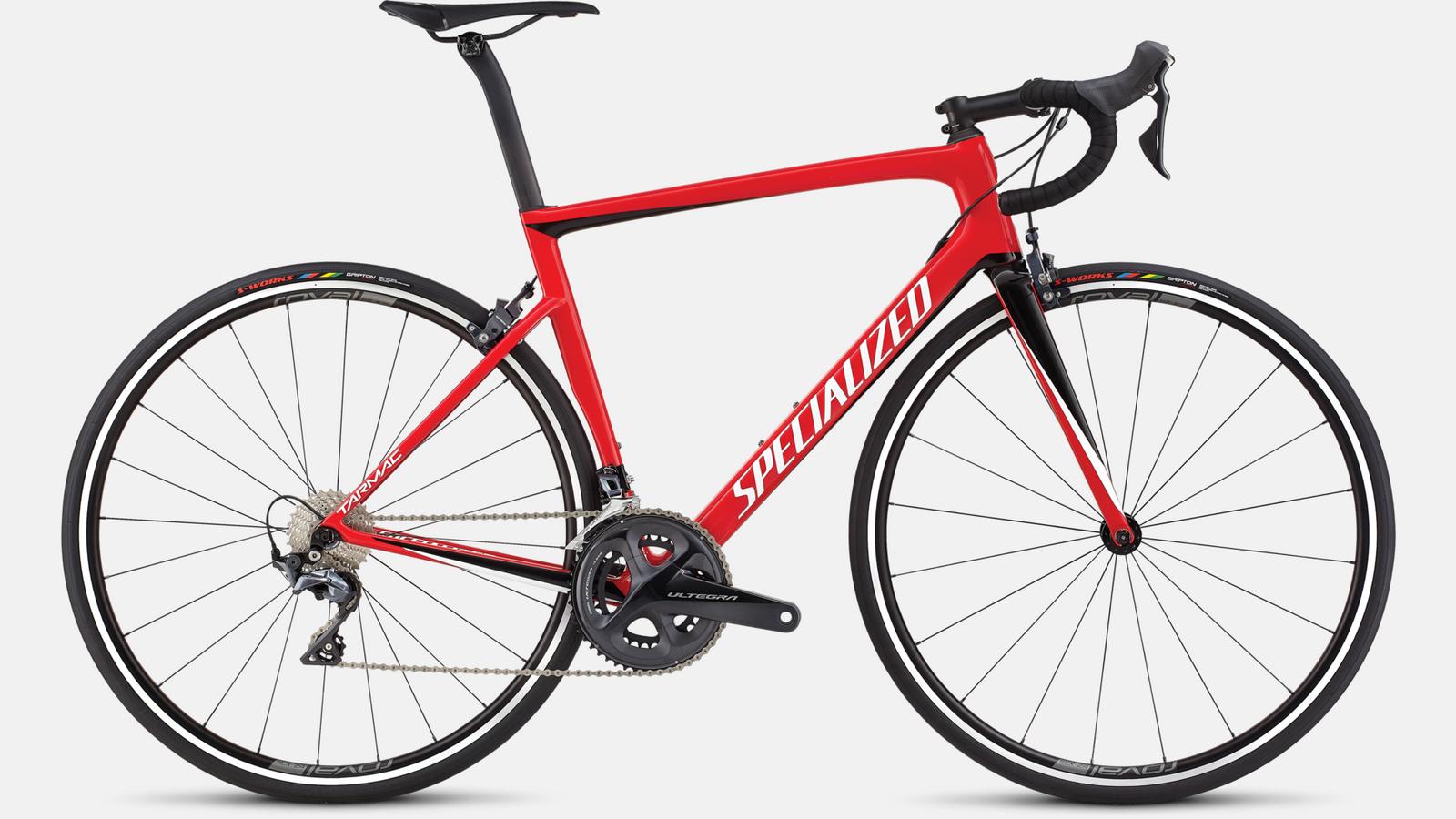 Paint for 2018 Specialized Men's Tarmac Expert - Gloss Flo Red