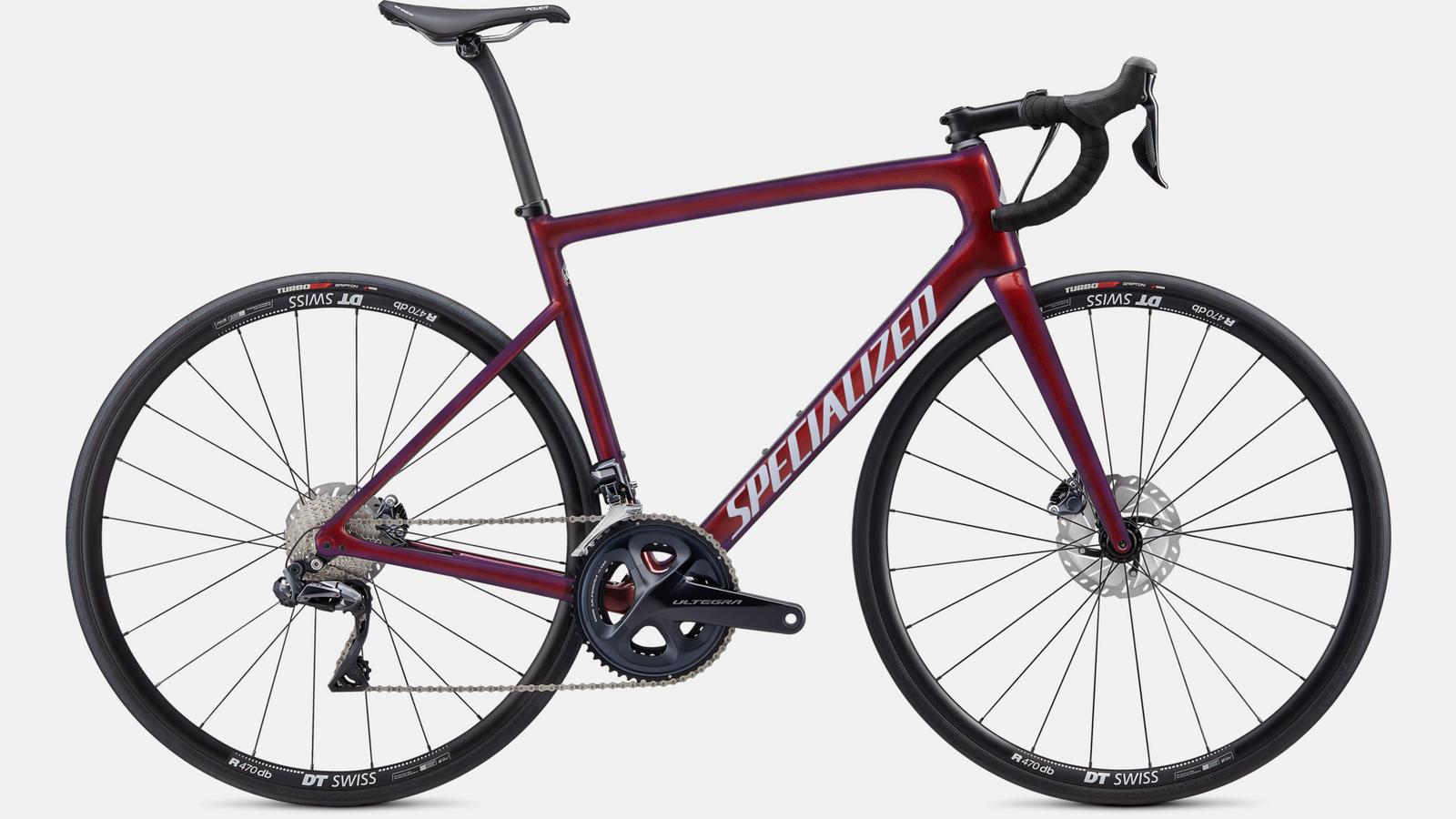 Paint for 2020 Specialized Tarmac SL6 Disc Comp - Ultegra Di2 - Gloss Cast Berry