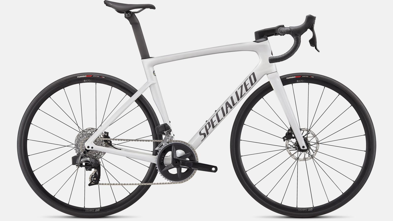 Touch-up paint for 2022 Specialized Tarmac SL7 Comp - Rival eTap AXS - Gloss Metallic White Silver