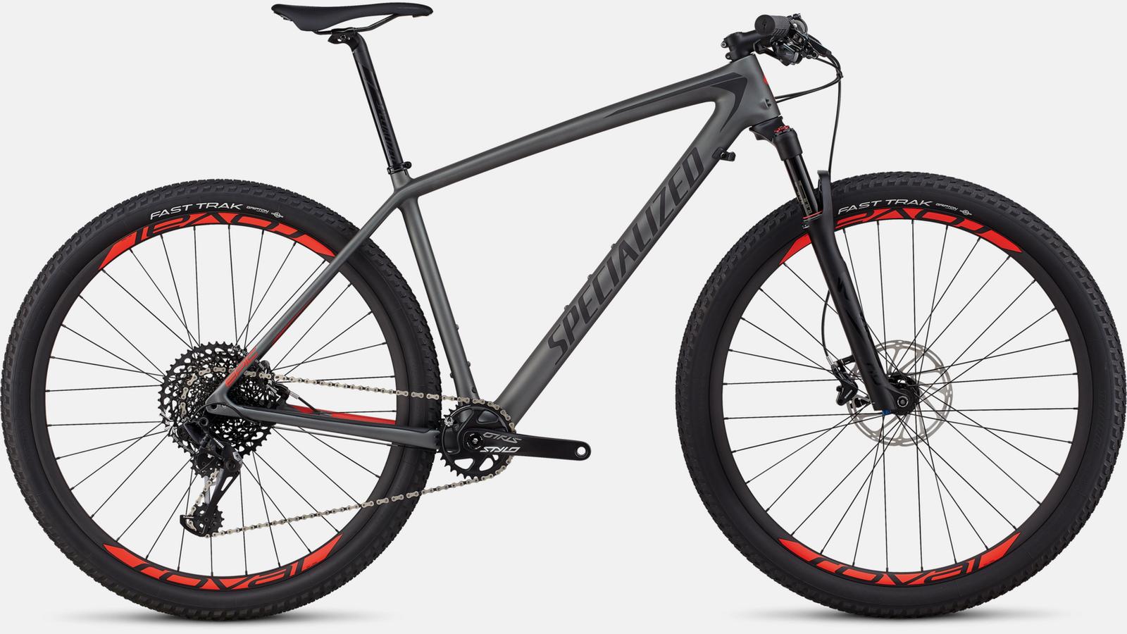 Paint for 2018 Specialized Men's Epic Hardtail Expert - Satin Charcoal