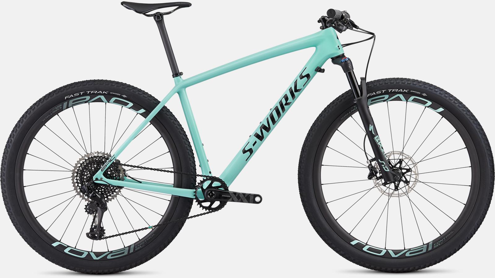 Paint for 2019 Specialized S-Works Epic Hardtail - Gloss Mint