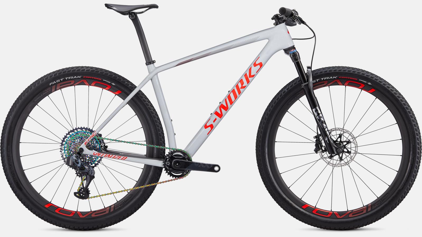 Paint for 2020 Specialized S-Works Epic Hardtail AXS - Gloss Dove Grey