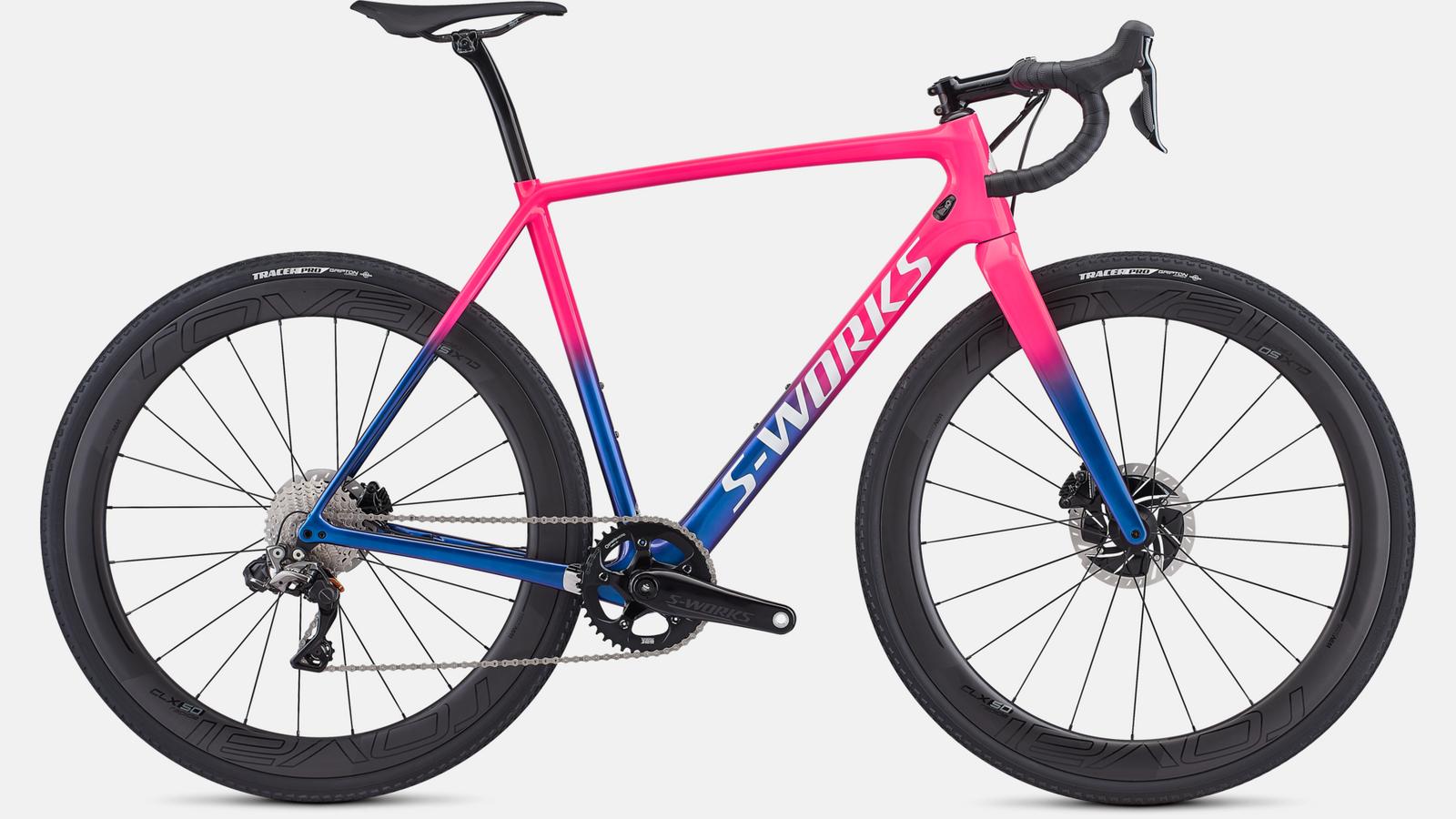 Paint for 2019 Specialized S-Works CruX - Gloss Acid Pink