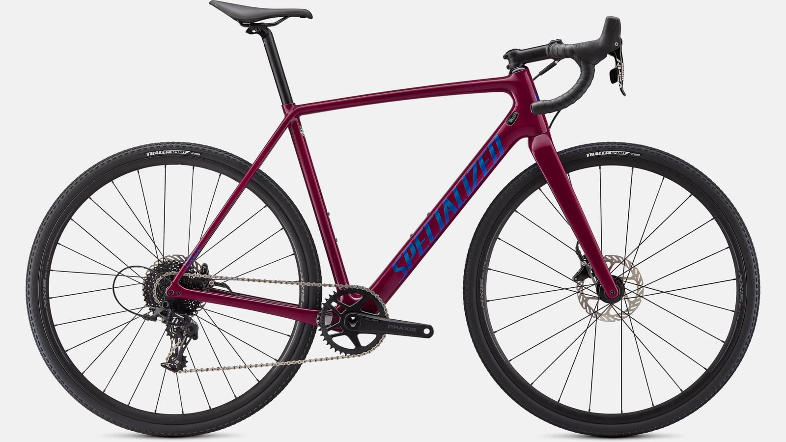 Paint for 2021 Specialized CruX - Gloss Raspberry
