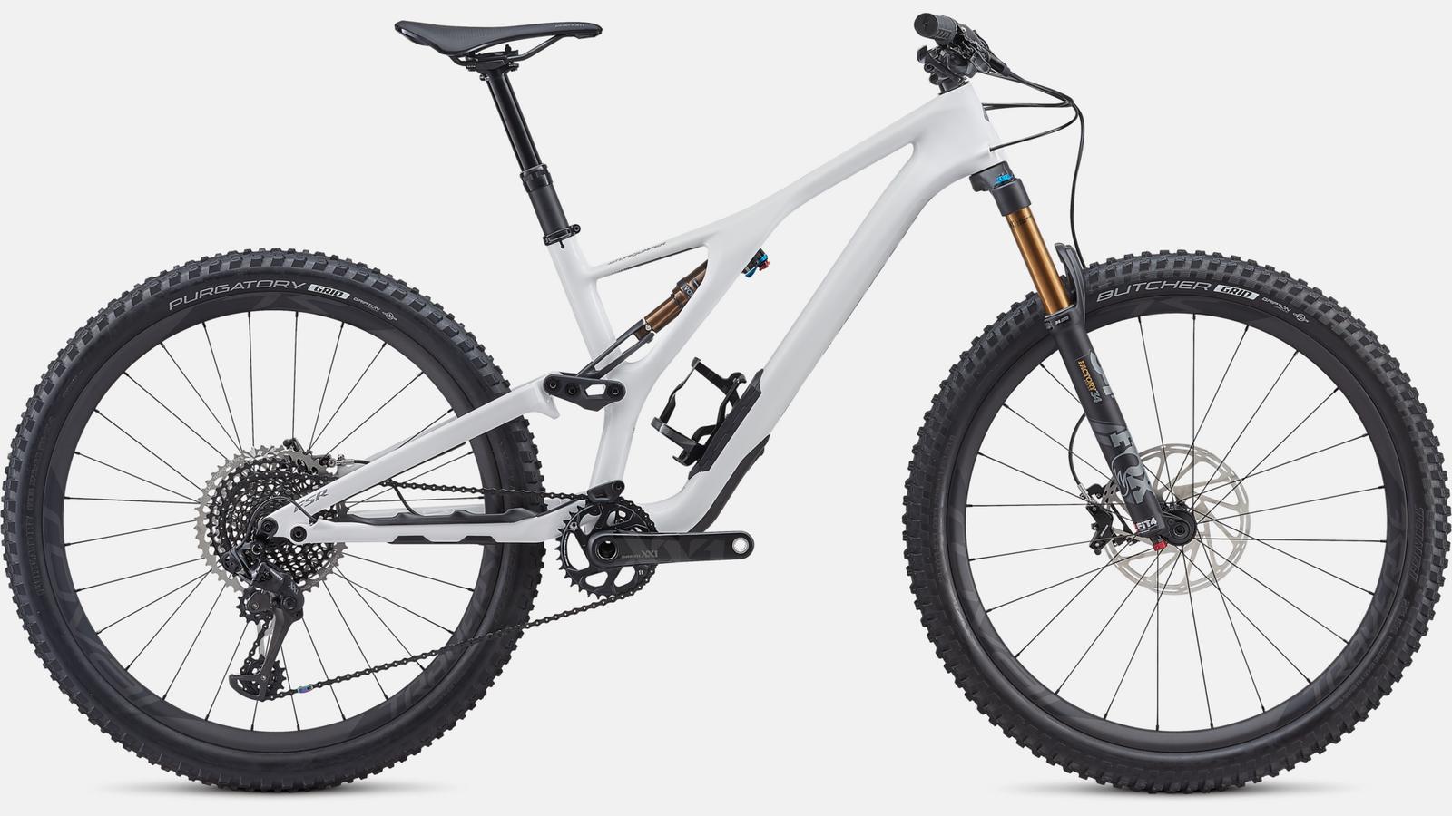 Paint for 2019 Specialized S-Works Stumpjumper ST 27.5 - Gloss White