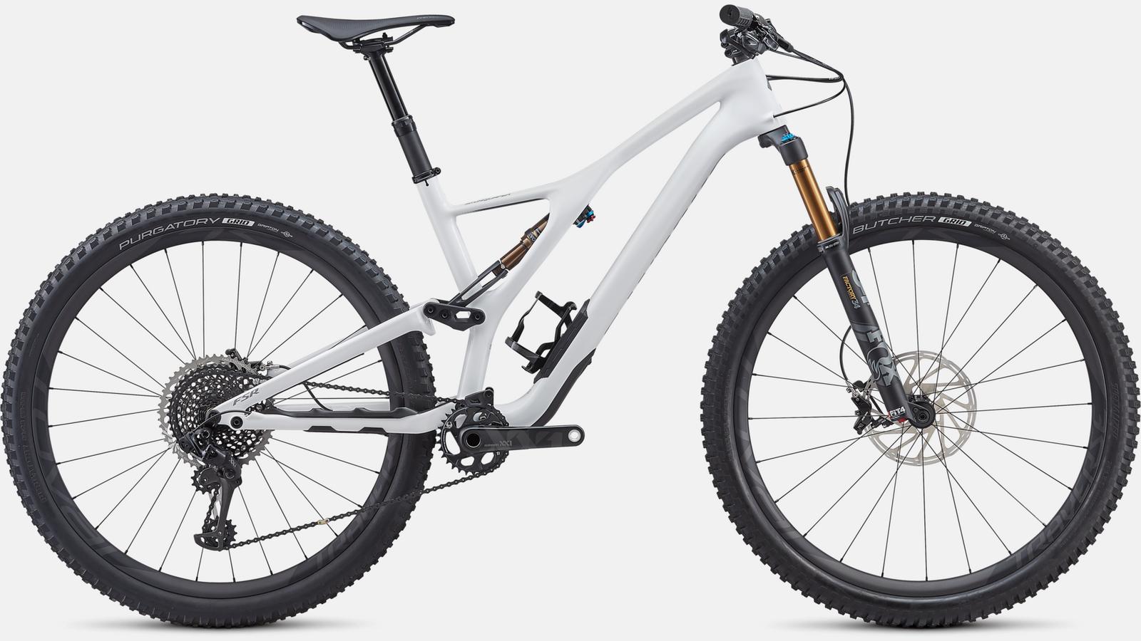 Paint for 2019 Specialized S-Works Stumpjumper ST 29 - Gloss White