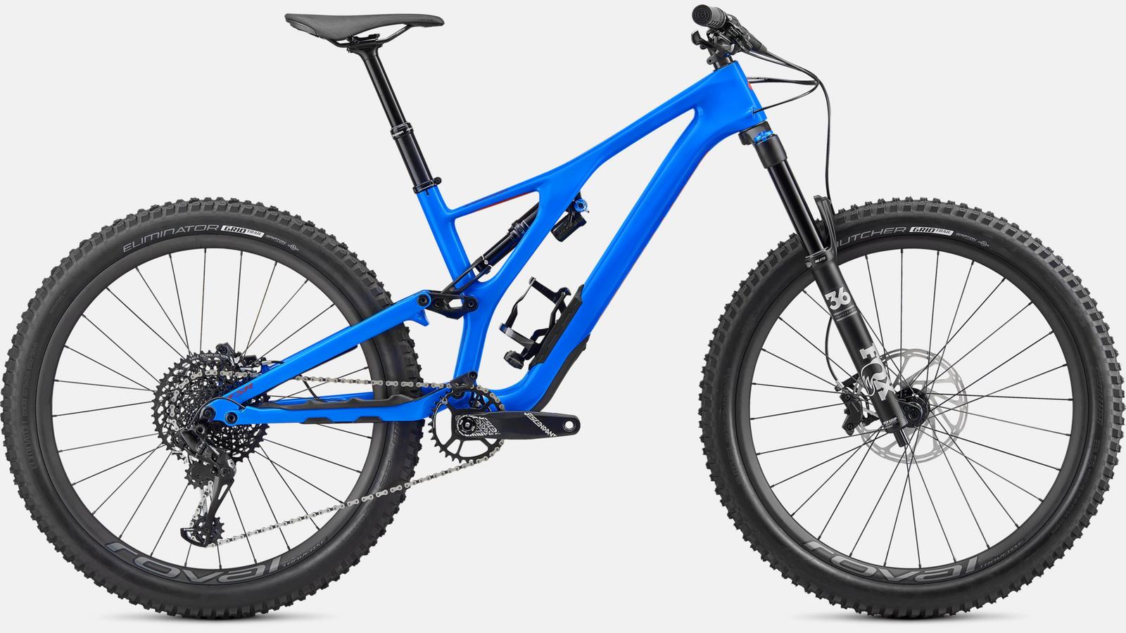 Paint for 2020 Specialized Stumpjumper Expert Carbon 27.5 - Gloss Pro Blue