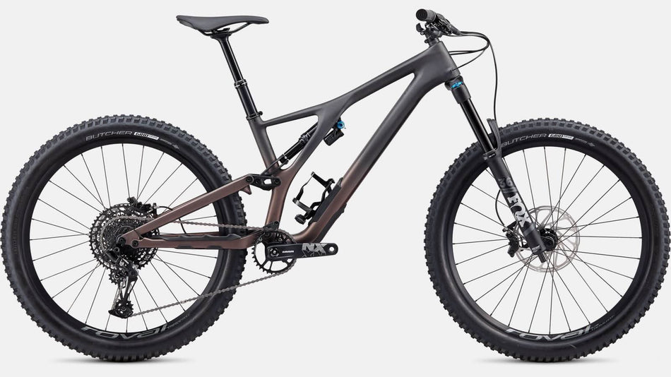 Paint for 2020 Specialized Stumpjumper EVO Comp Carbon 27.5 - Satin Carbon