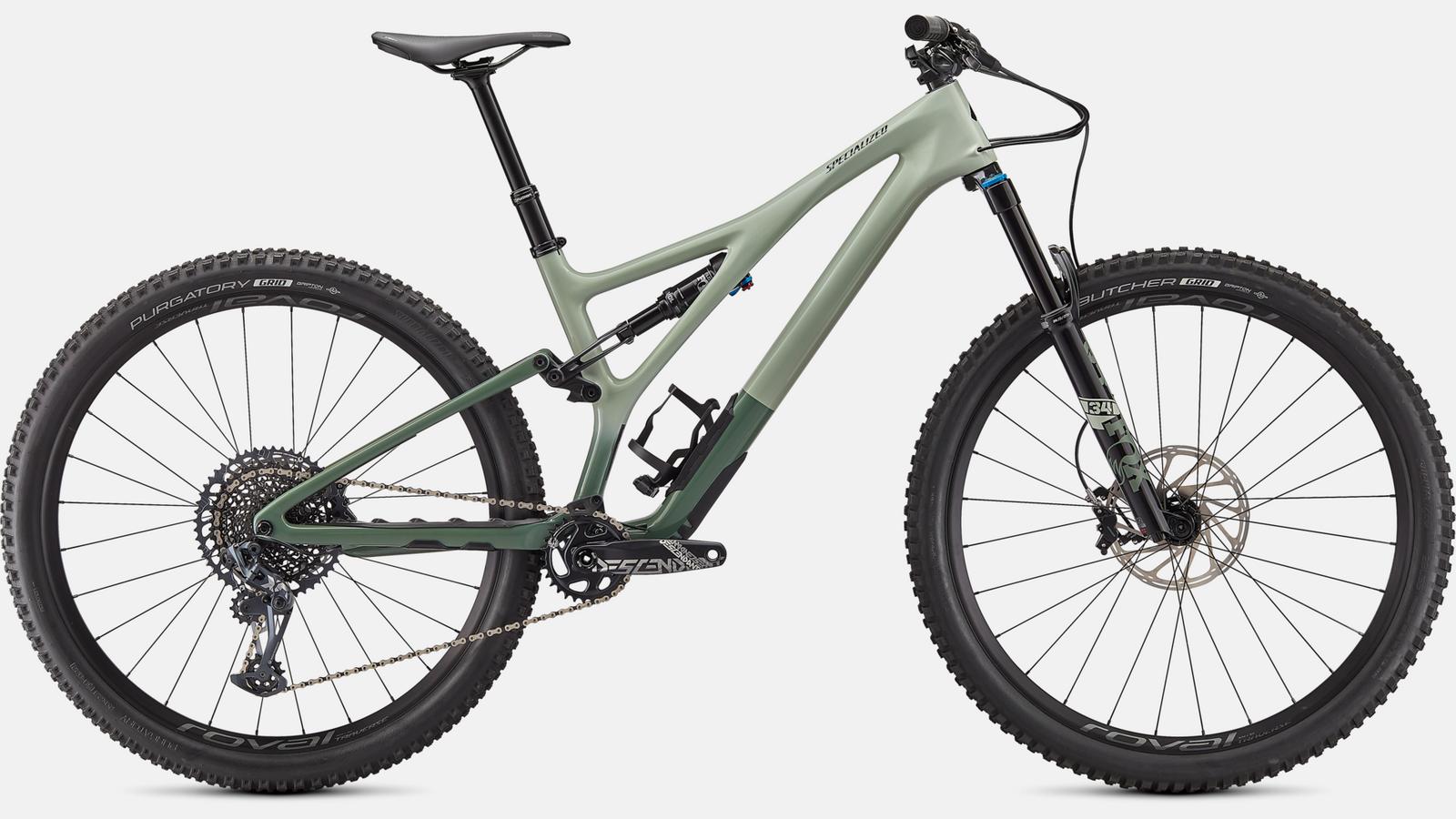 Paint for 2021 Specialized Stumpjumper Expert - Gloss Spruce