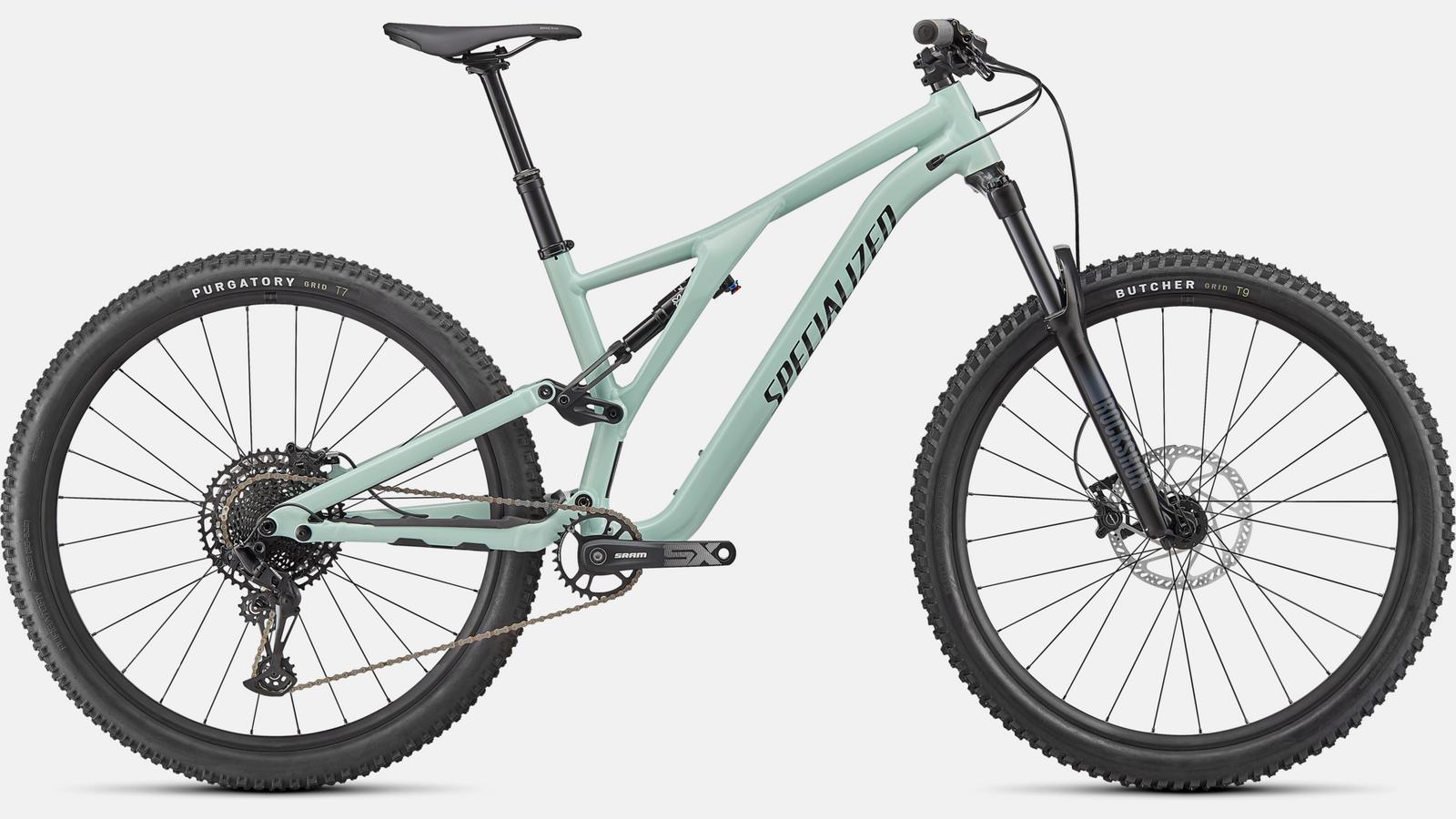 Paint for 2022 Specialized Stumpjumper Alloy - Gloss White Sage
