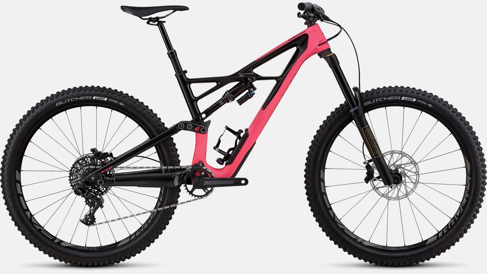 Paint for 2018 Specialized Enduro Elite 27.5 - Gloss Acid Pink