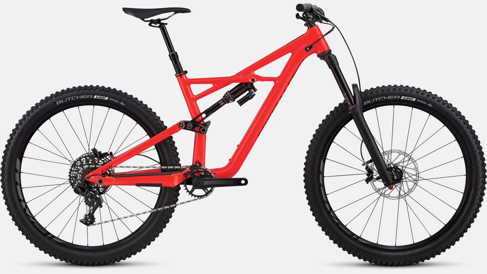 Paint for 2018 Specialized Enduro Comp 27.5 - Gloss Rocket Red
