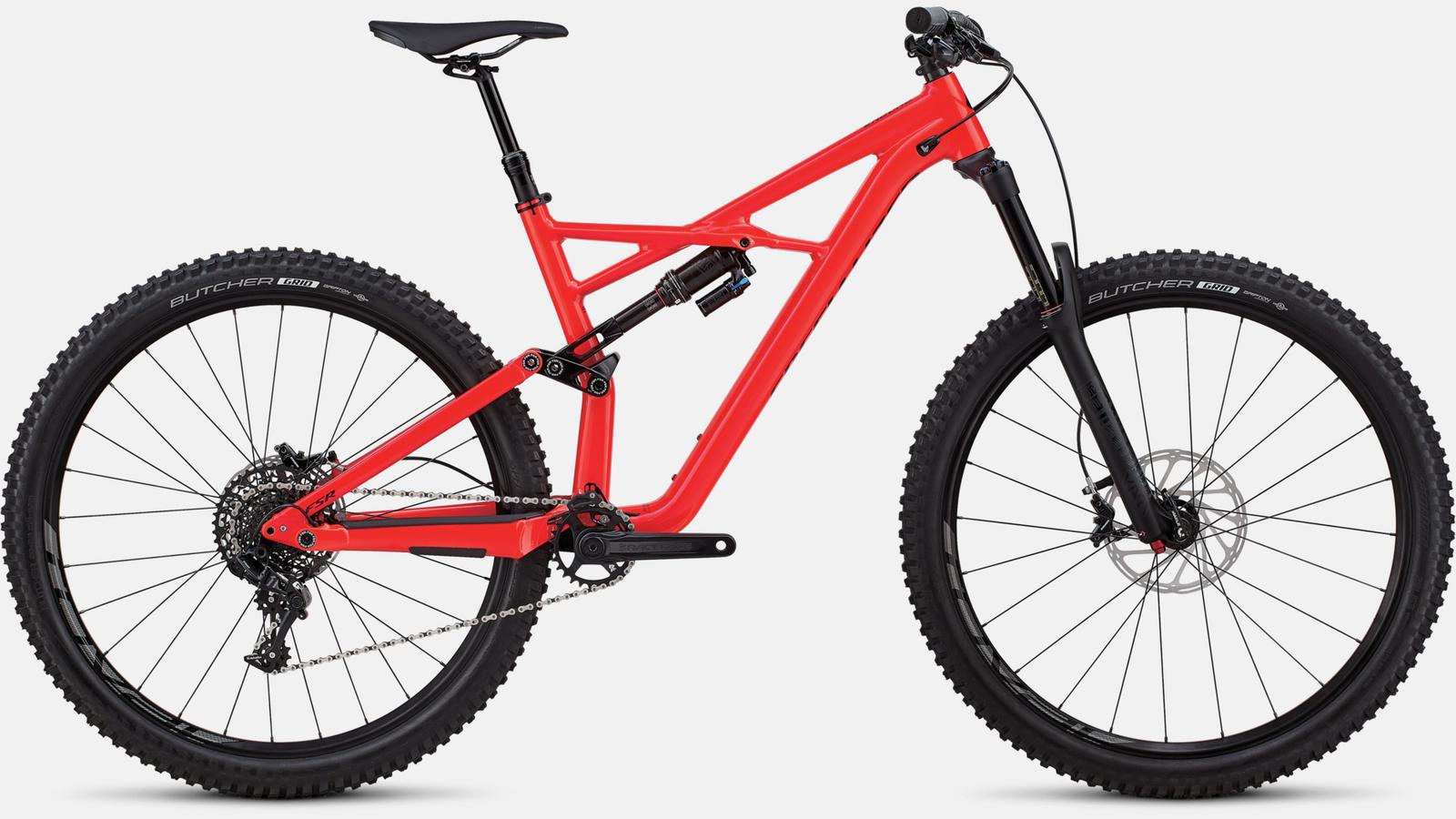 Paint for 2018 Specialized Enduro Comp 29/6Fattie - Gloss Rocket Red