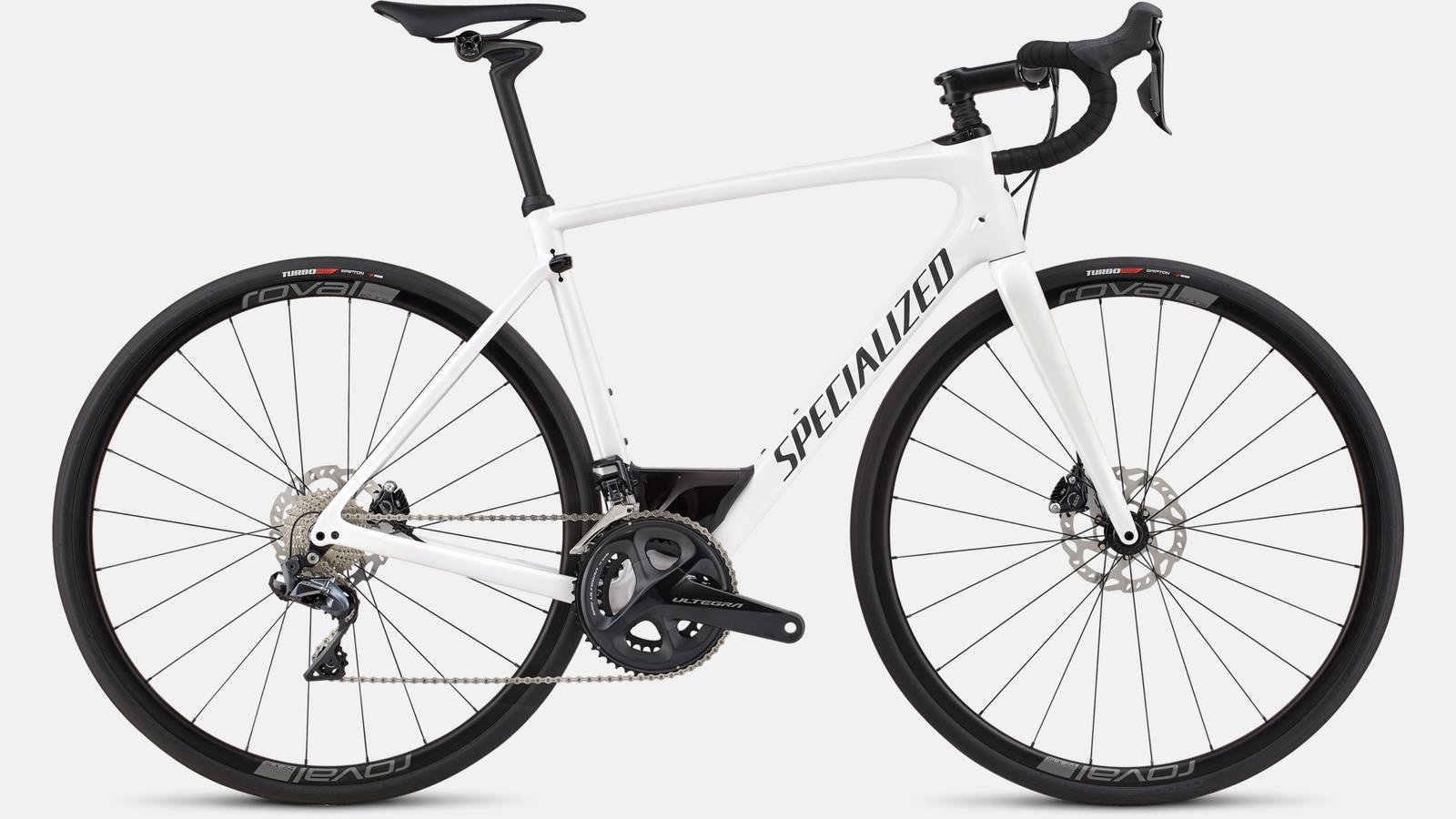 Paint for 2018 Specialized Roubaix Expert Ultegra Di2 - Gloss Metallic White Silver