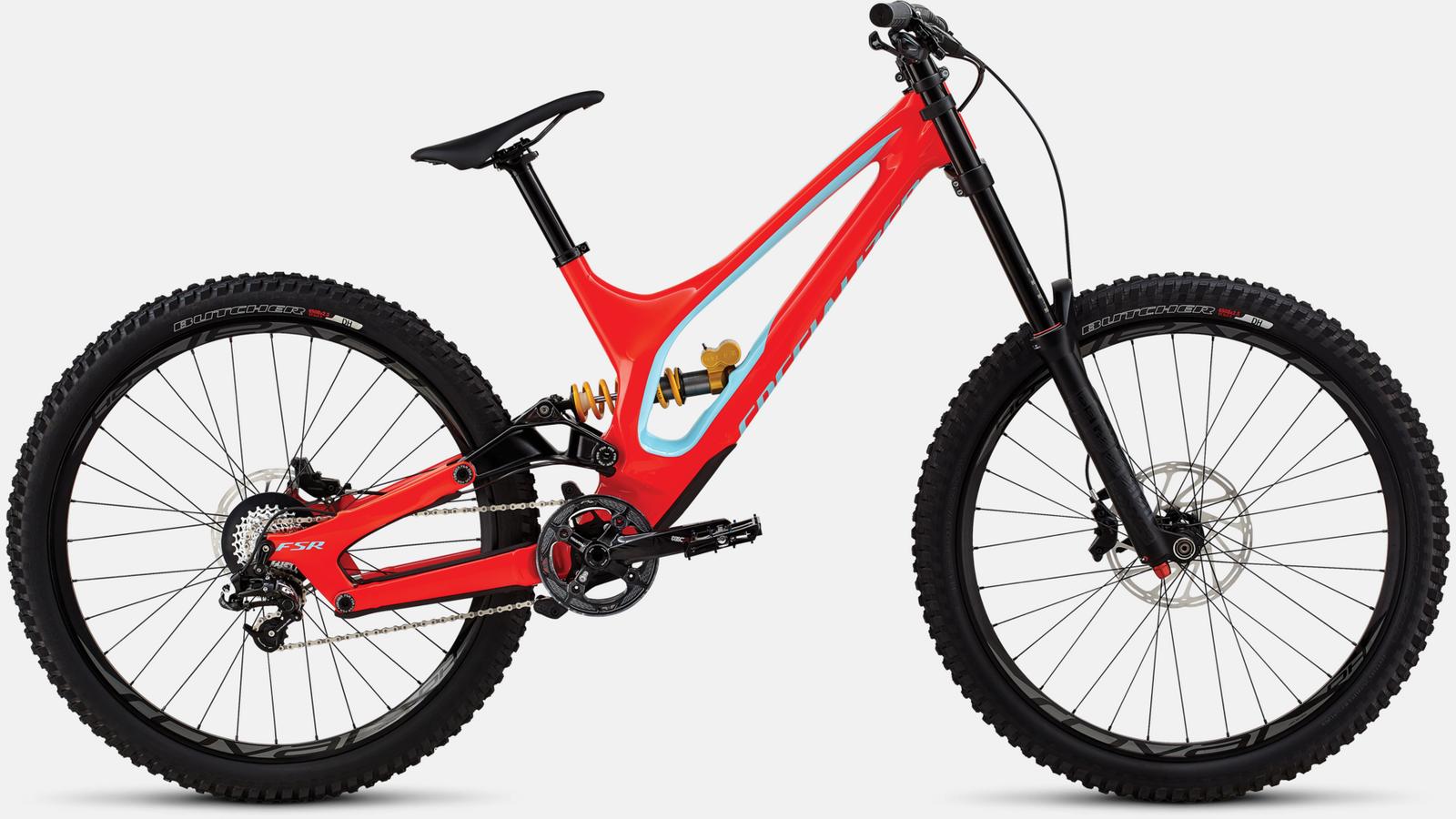 Paint for 2018 Specialized Demo 8 Carbon - Gloss Rocket Red