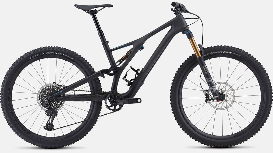 Paint for 2019 Specialized S-Works Stumpjumper ST 27.5 - Satin Carbon