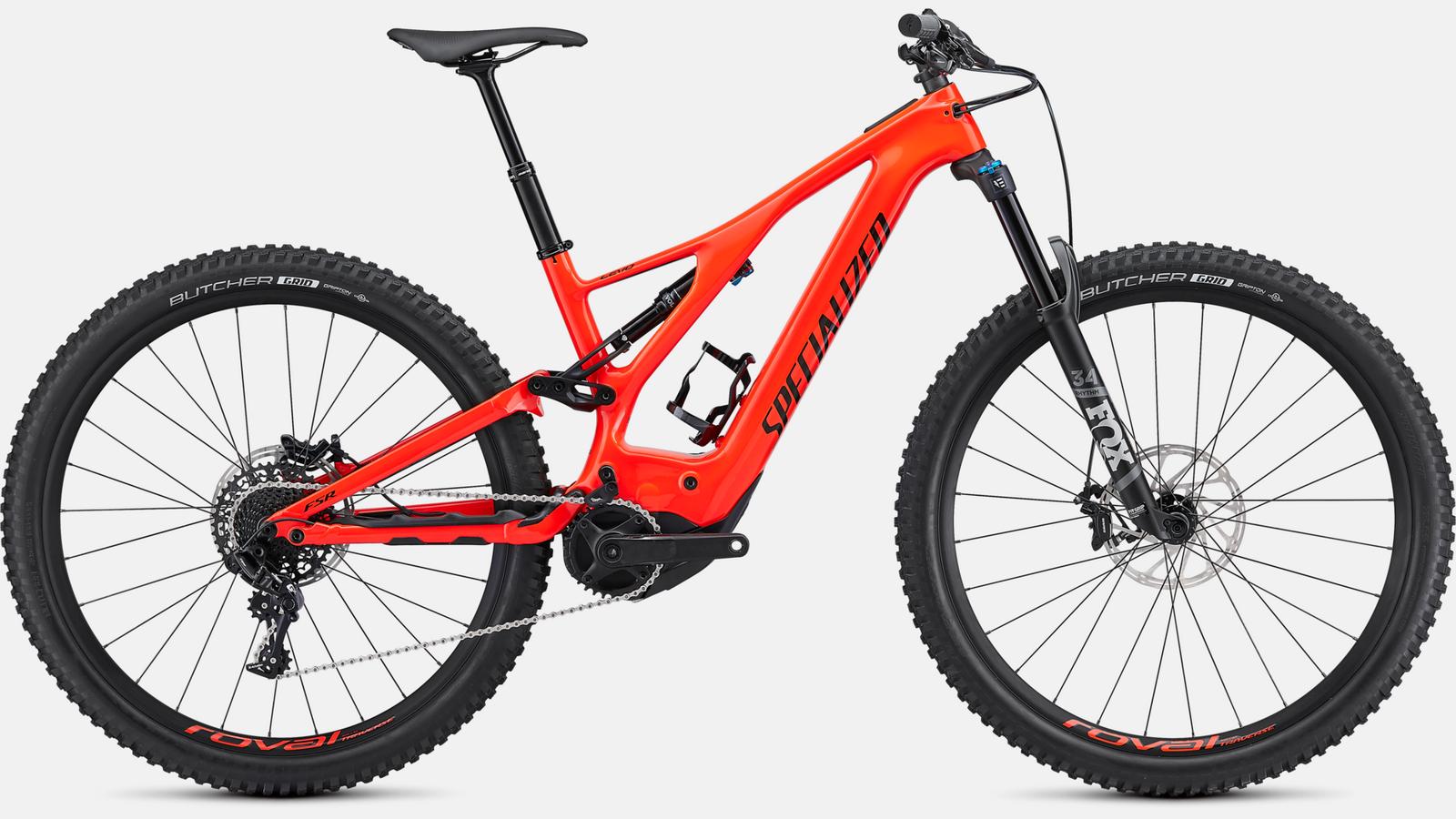 Paint for 2019 Specialized Turbo Levo Comp Carbon - Gloss Rocket Red-1