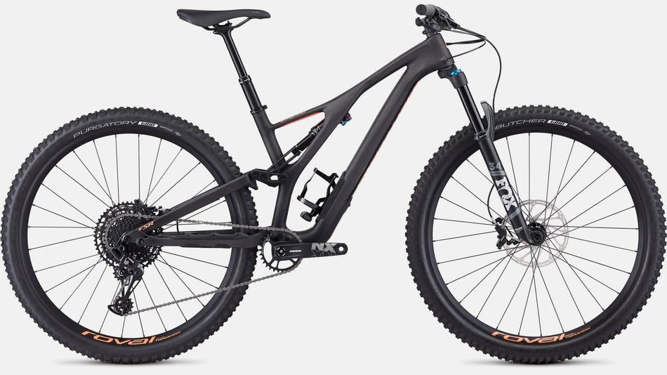 Paint for 2019 Specialized Women's Stumpjumper ST Comp Carbon 29 12-speed - Satin Carbon