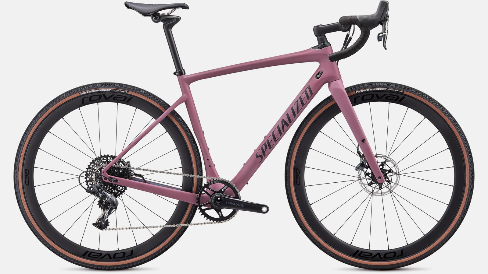 Paint for 2020 Specialized Diverge Expert - Satin Dusty Lilac