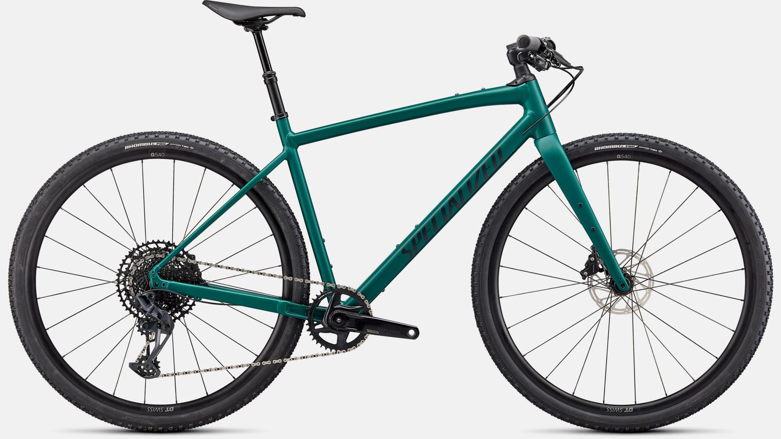 Paint for 2022 Specialized Diverge Expert E5 EVO - Satin Pine Green